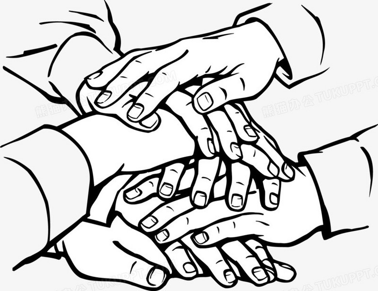 團結(jié)協(xié)作的力量 免費PNG圖片素材下載與高效計算機系統(tǒng)服務(wù)
